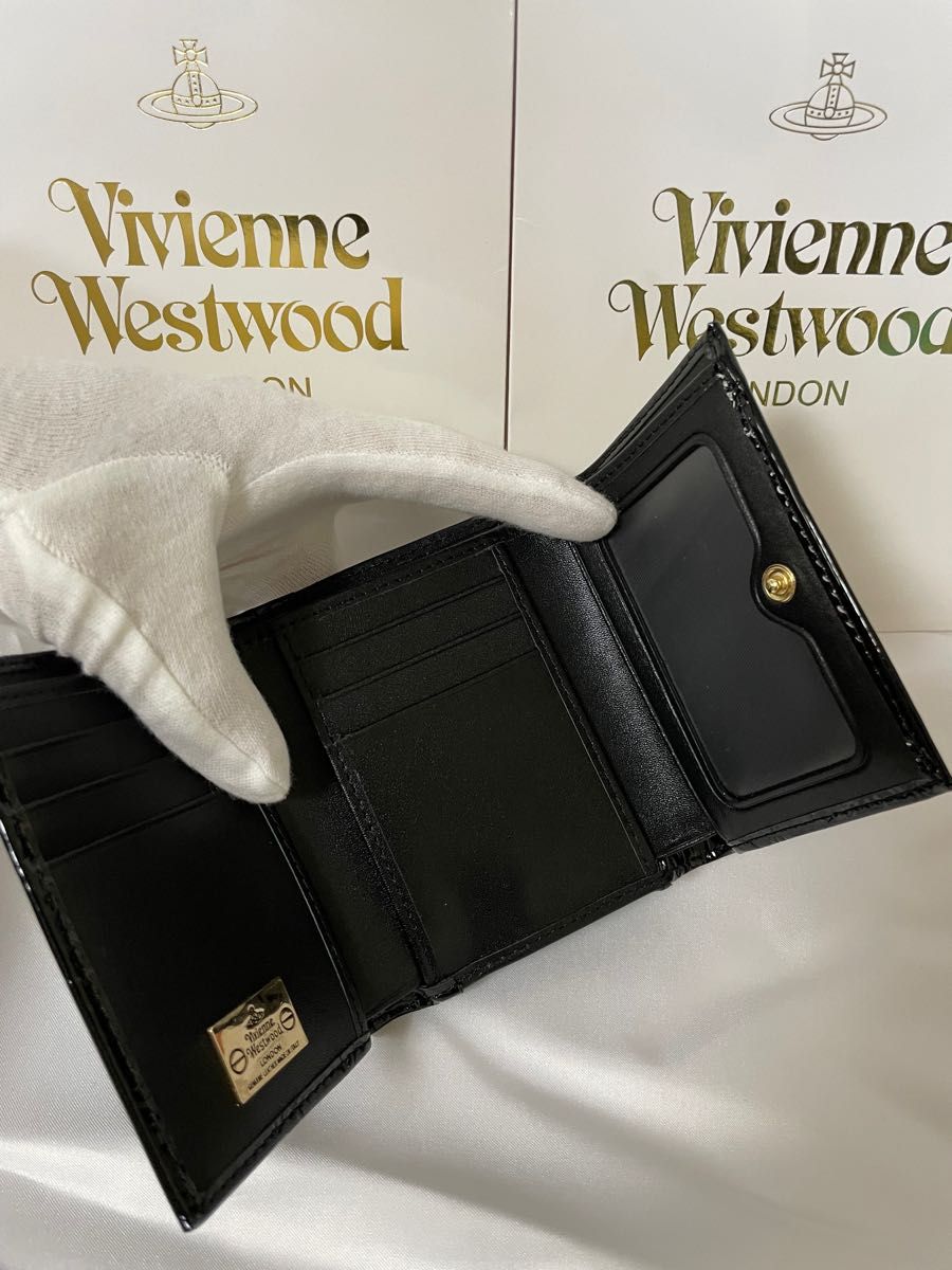 Vivienne Westwood ヴィヴィアンウエストウッド 三つ折り財布 ミニ