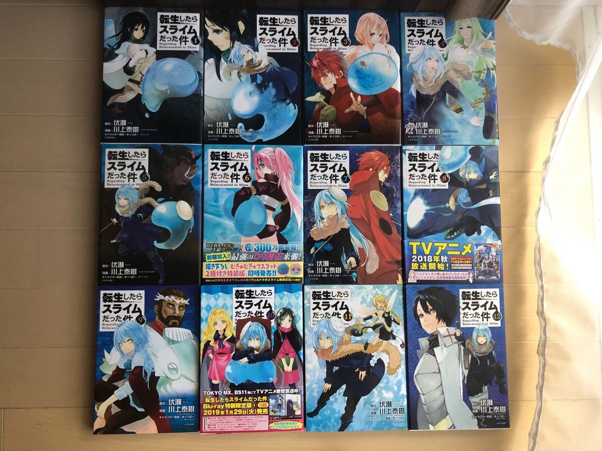 転生したらスライムだった件 漫画本 1〜22巻＋21限定版 & 外伝全巻