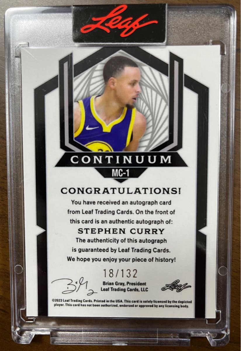 ステフィン・カリー Stephen Curry 直筆サインカード｜Yahoo!フリマ