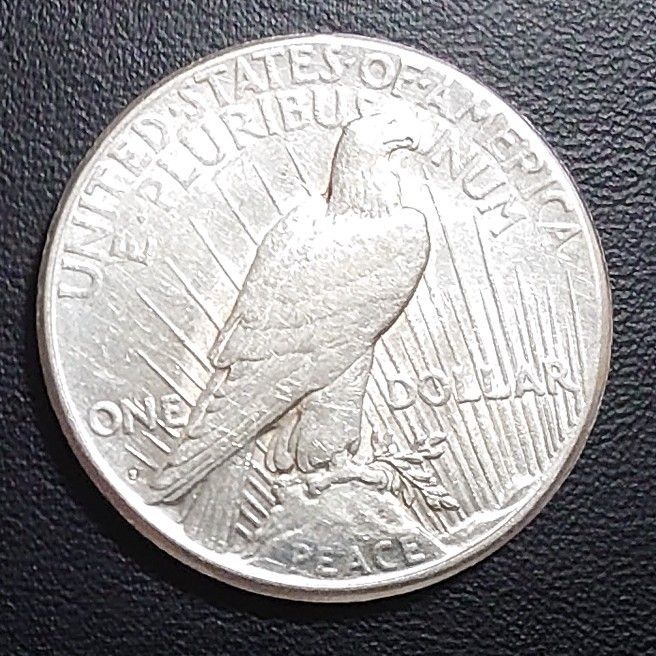 1922年ピースダラー アメリカ銀貨 silver900 比重10 1 本物｜Yahoo