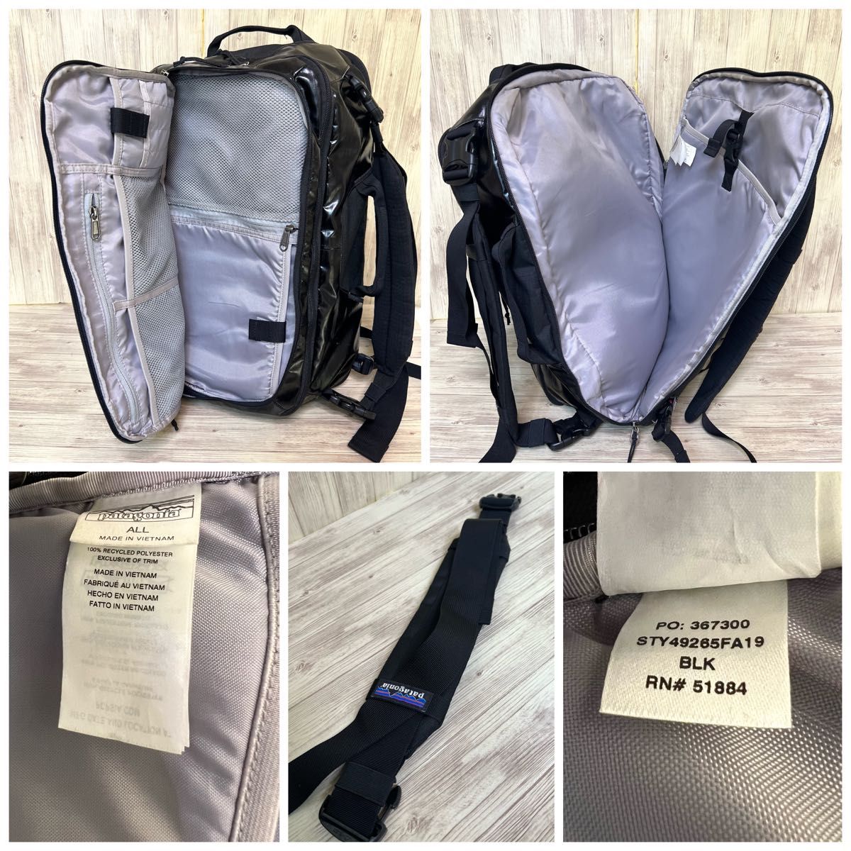 廃盤希少】 パタゴニア ブラックホール ミニ MLC 3way ビジネスバッグ