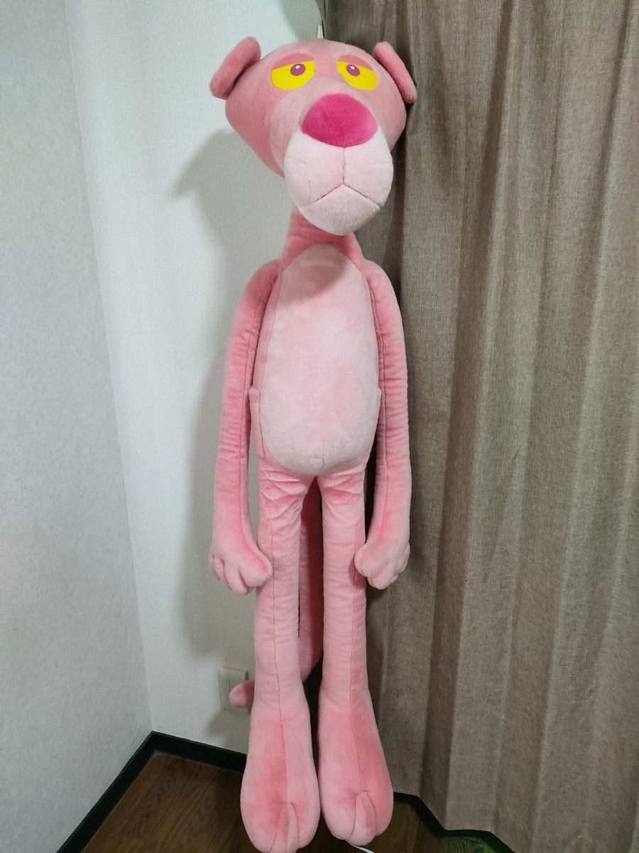 ビンテージ❓ ピンクパンサー ビッグぬいぐるみ 60センチ ピンク