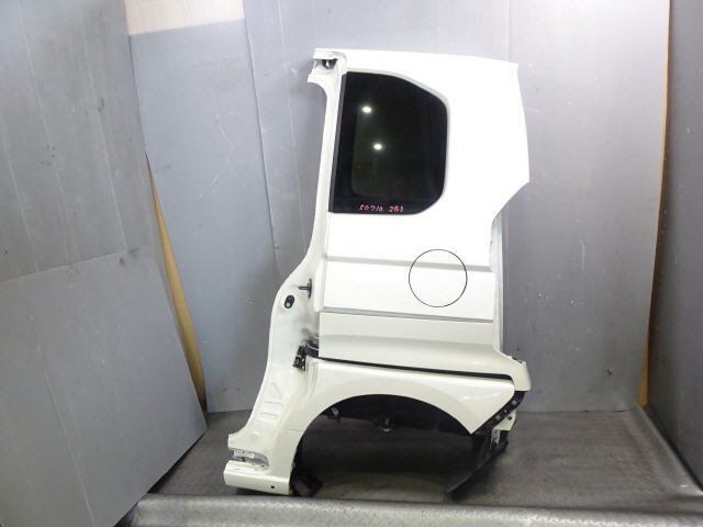 真作 荻野次郎画 自題 早春 掛軸 岩絵具 二重箱 共箱 木製筒 高級表装