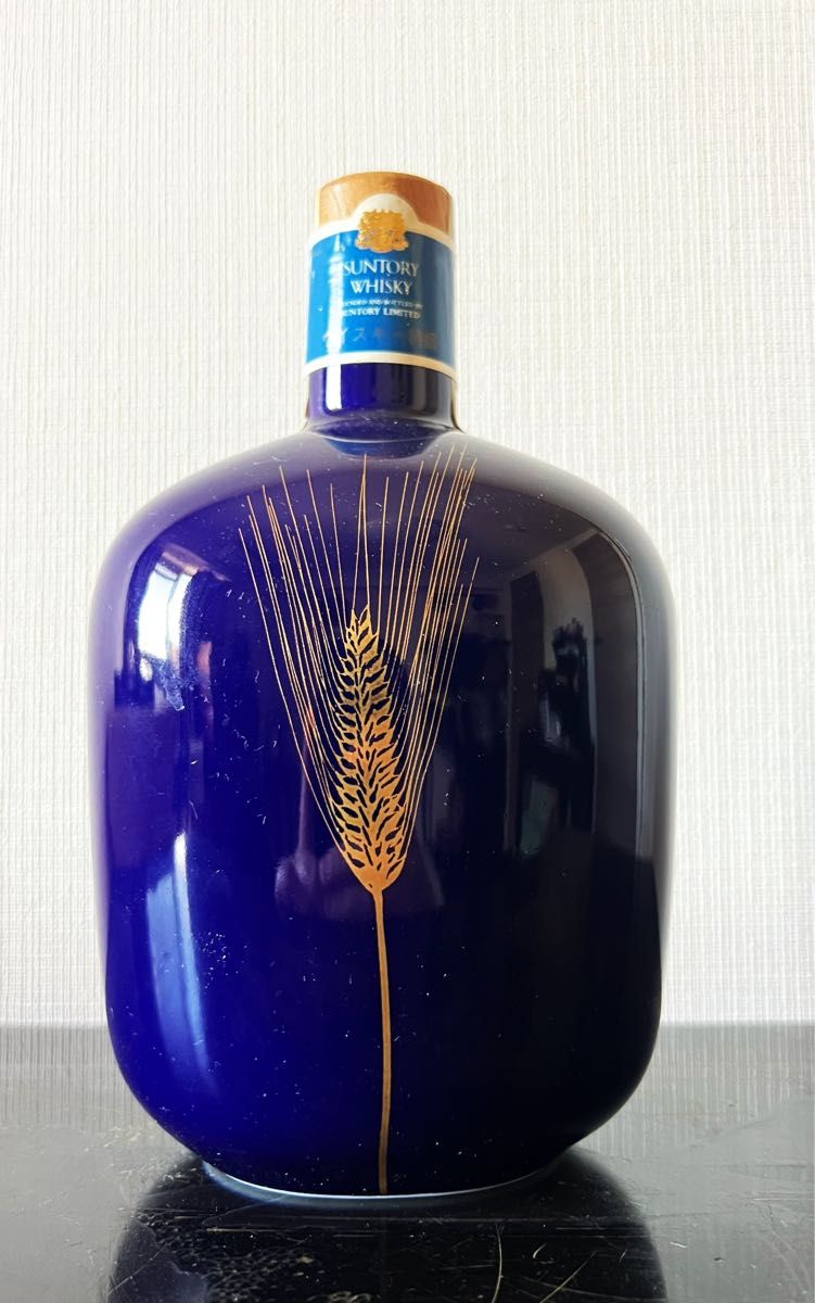 ウイスキー サントリー 創業80周年記念 1979,2 佐治敬三 陶器ボトル