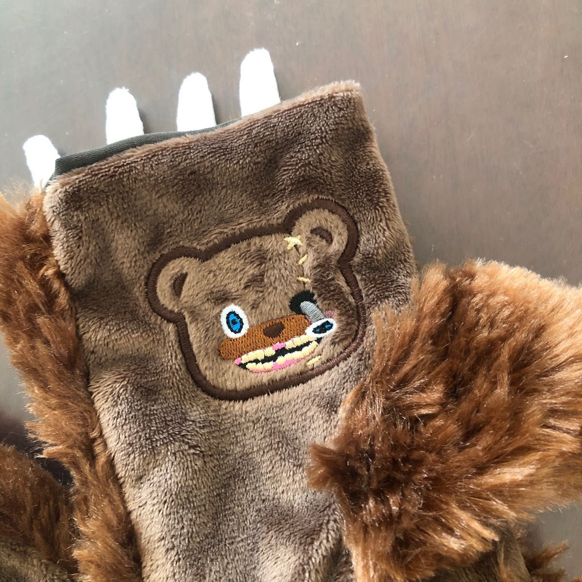 ハミクマ 手袋 グローブ ハロウィン ユニバ USJ ユニバーサルスタジオ