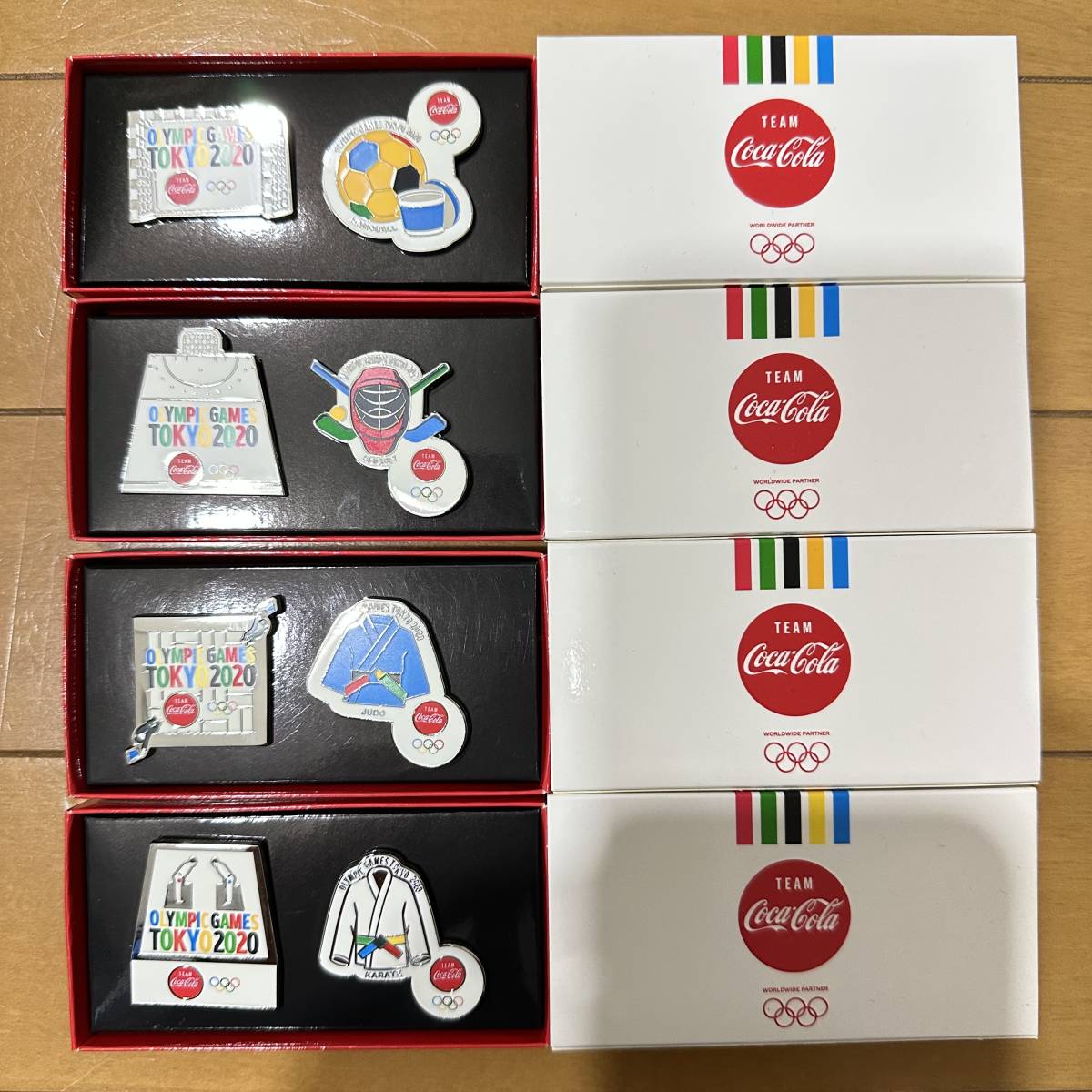 ストア コカコーラ オリンピック 47都道府県ピンバッジコンプリート