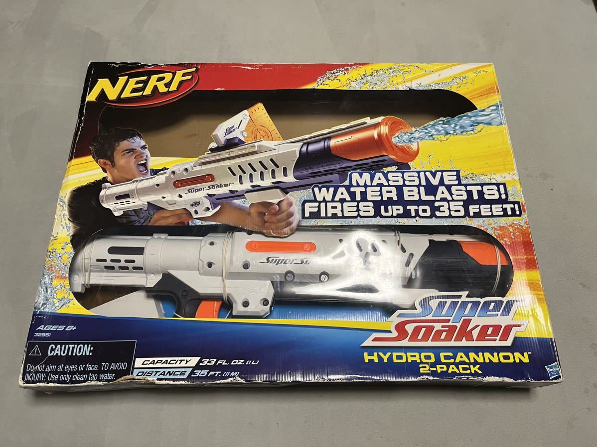 Yahoo!オークション - ナーフ スーパーソーカー ハイドロキャノン 水鉄