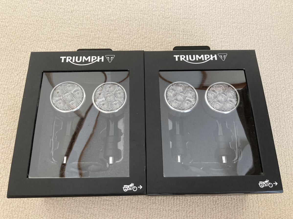 Yahoo!オークション - Triumph トライアンフ純正オプション LEDウイン