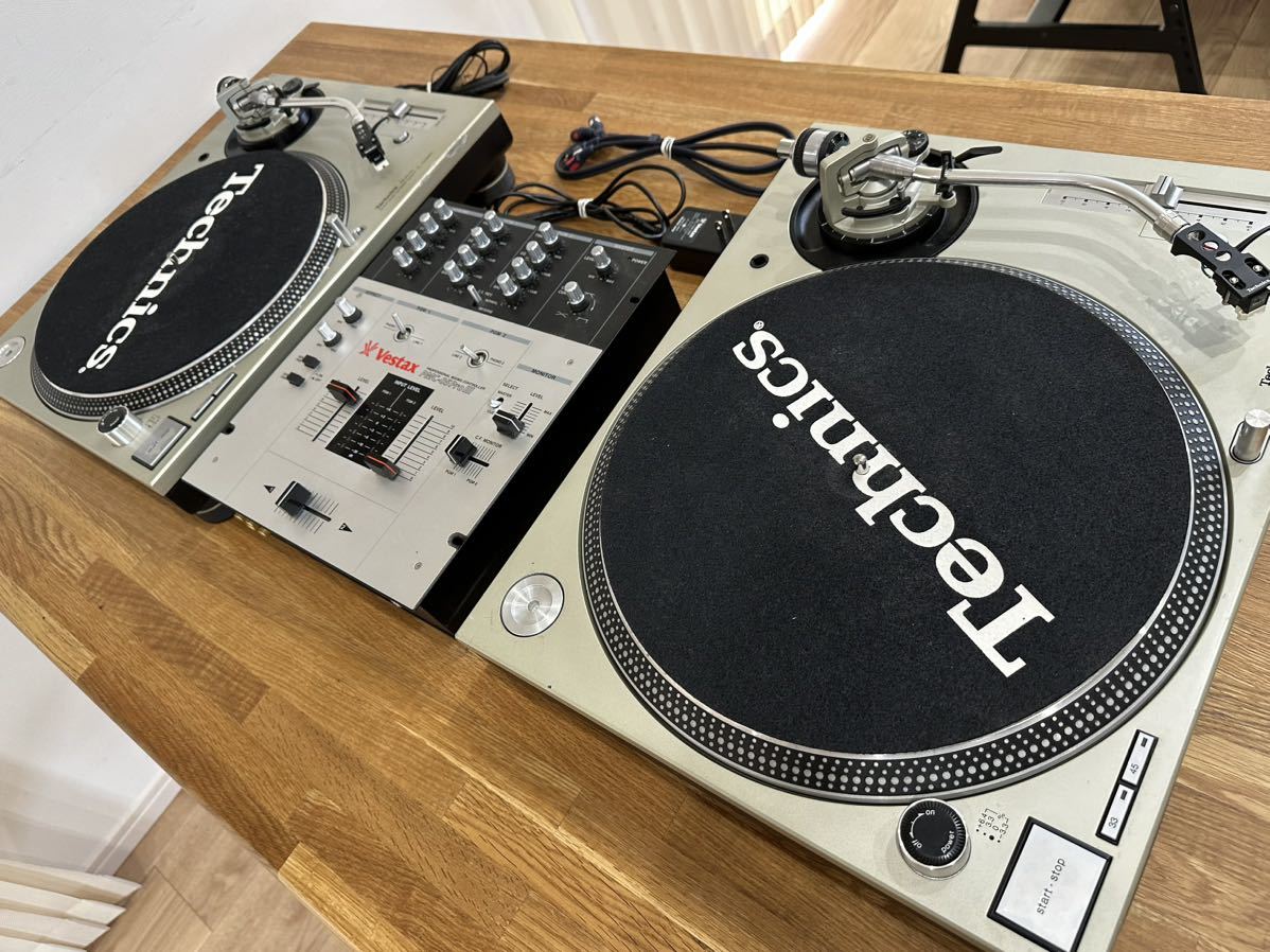 technics sl-1200 mk5 2台セット technics sl-1200 mk5 2台セット