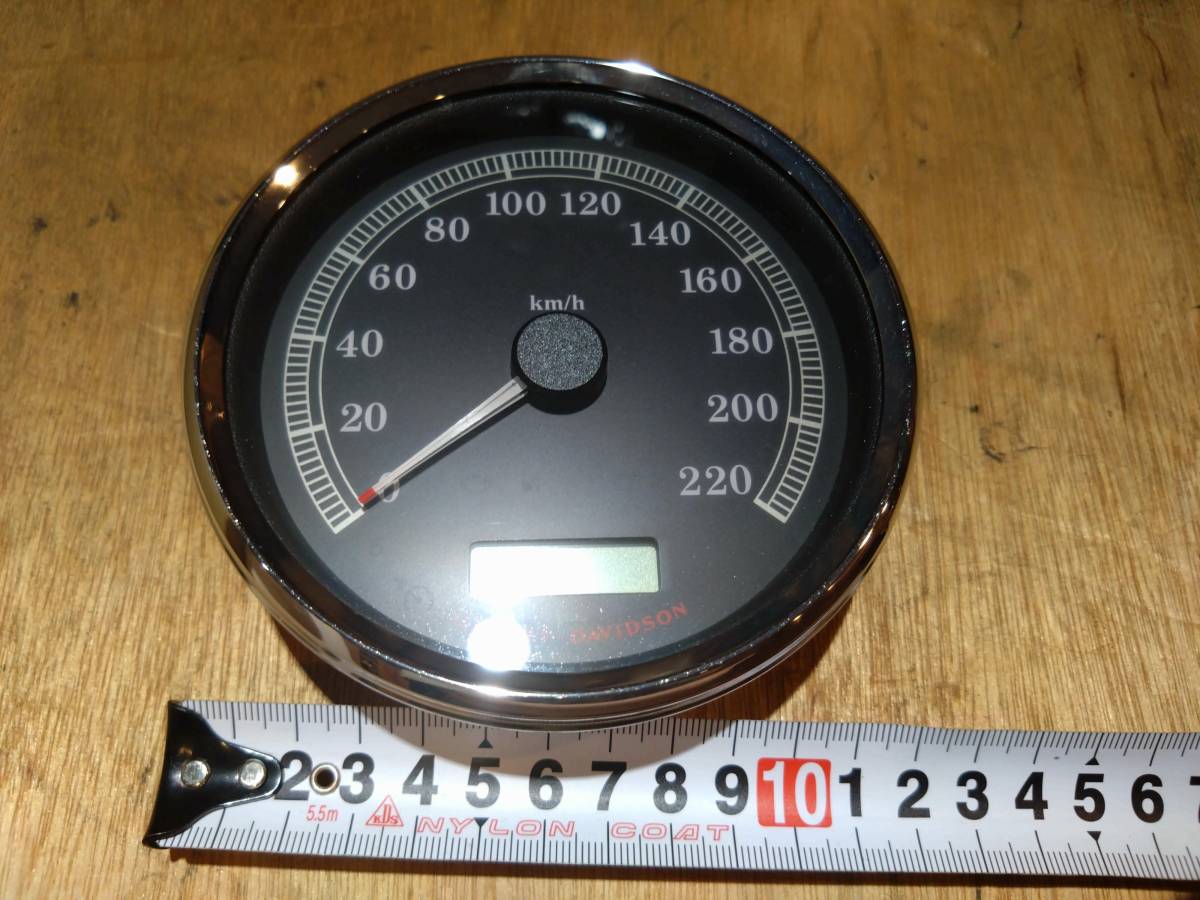 ハーレーエボfxsts スプリンガー純正スピードメーター ハーレーエボ