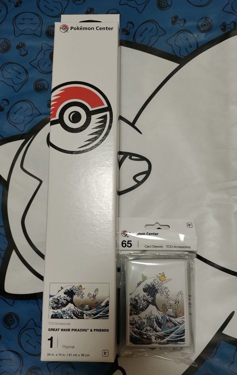 ポケカ WCS 限定 北斎 プレイマット&カードスリーブ10セット