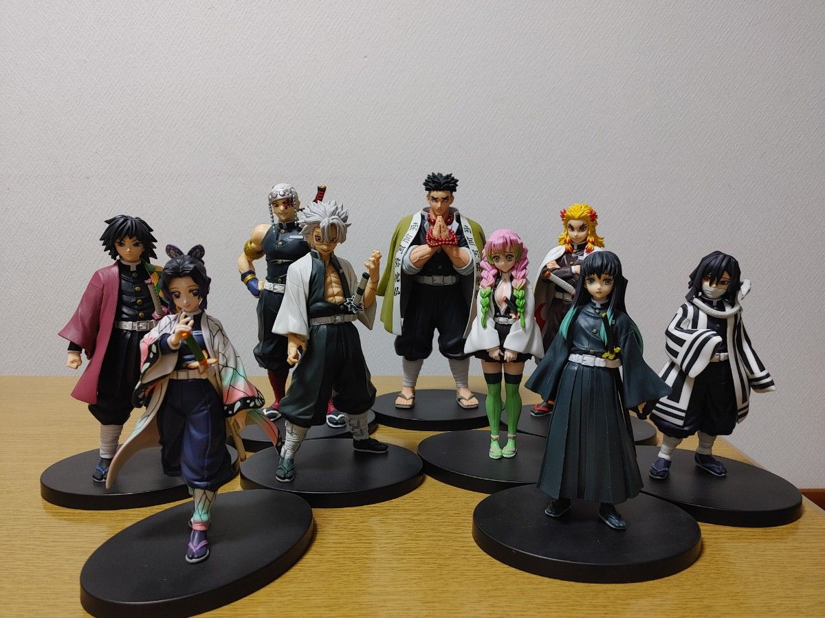 ベスト 鬼滅の刃 絆ノ装 ノーマルカラー フィギュア 柱9体セット 鬼滅