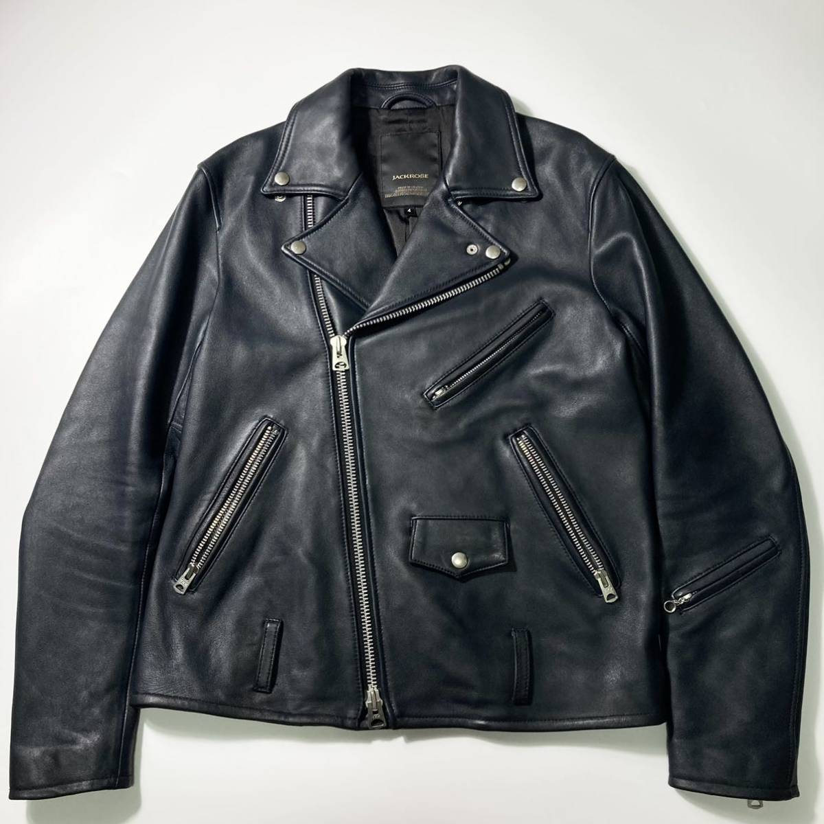 希少 Lサイズ》JACKROSE ジャックローズ ライダースジャケット ダブル