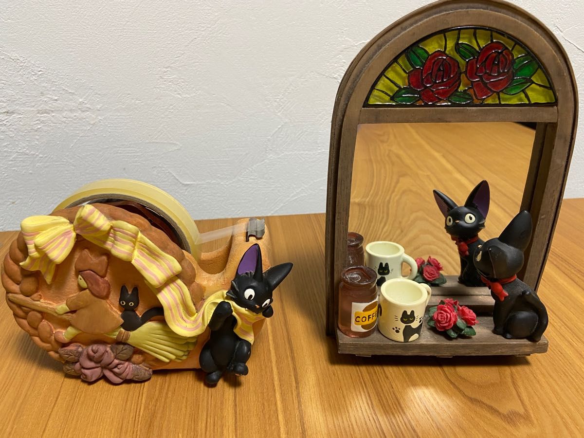 スタジオジブリ 魔女の宅急便 セロハンテープカッター スタンドミラー