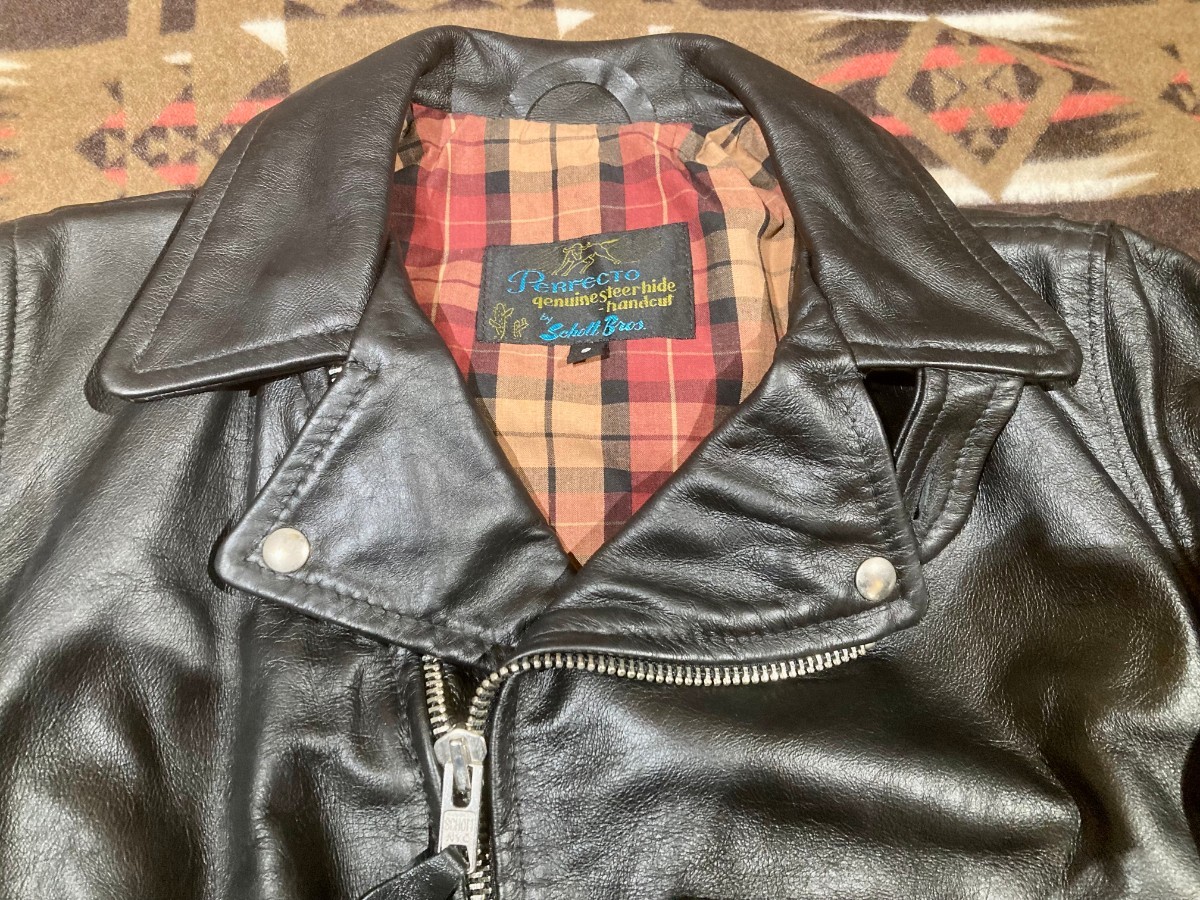 SCHOTT / ショット | 60s ヴィンテージ サボテンタグ レザー 裏地