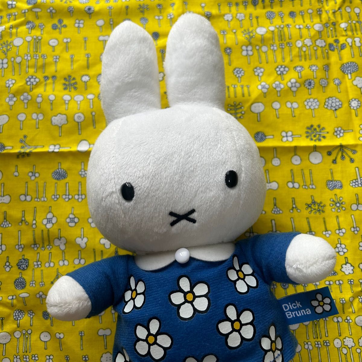 white miffyシリーズ ミッフィー花柄ドレス セキグチ miffy Flower
