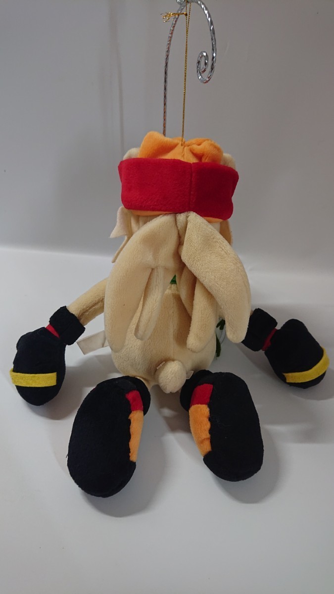 タグ付き セガ ソニック・ザ・ファイターズ 1996 ソニック ぬいぐるみ