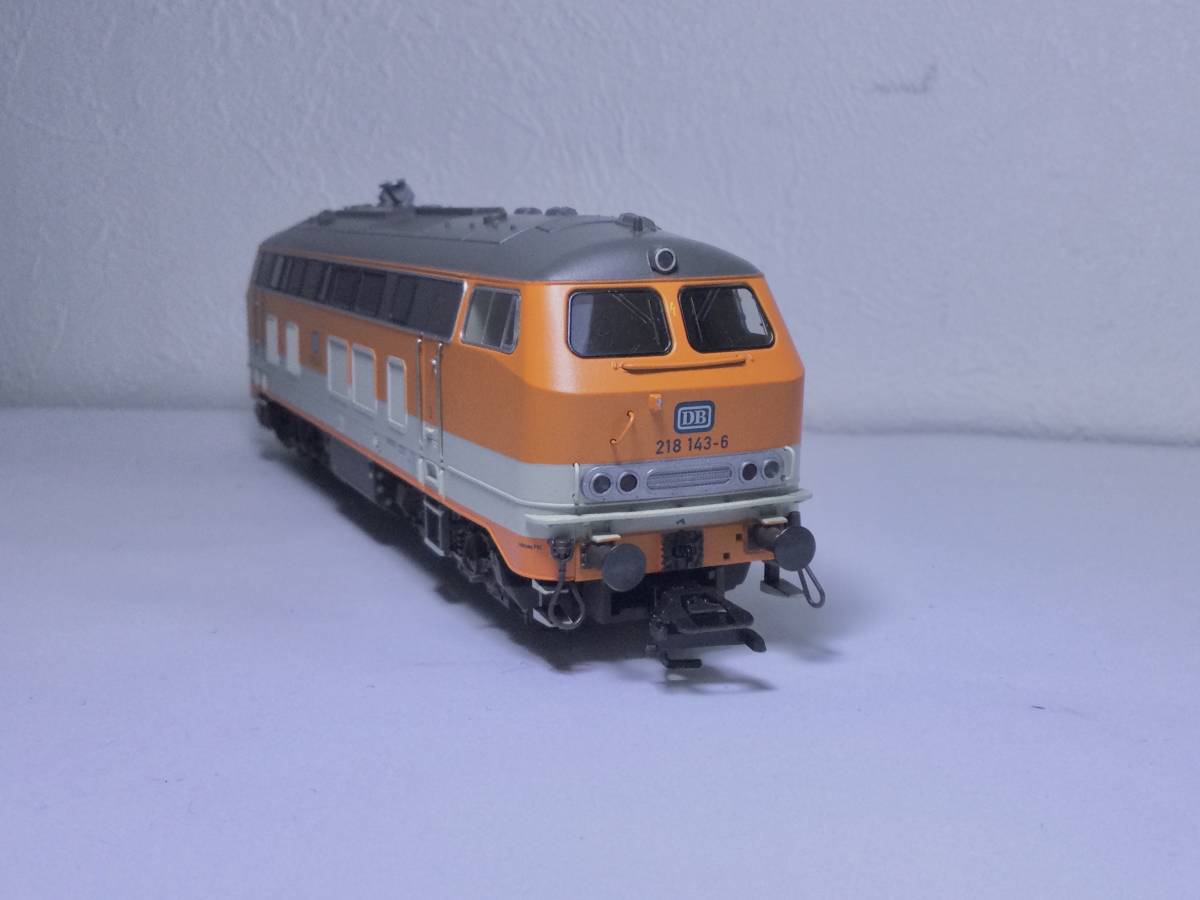 marklin メルクリン 機関車 218 143-6 DB オレンジ HOゲージ 鉄道模型