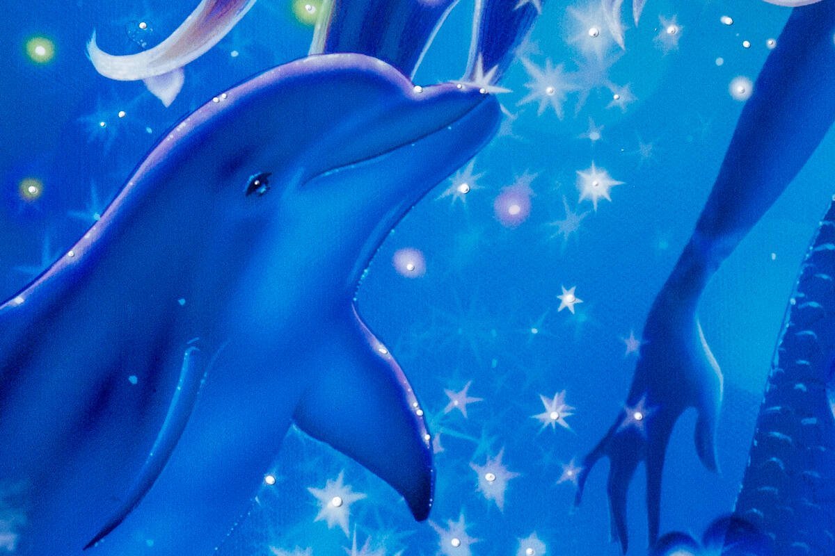 Yahoo!オークション - ラッセン 版画 『リーチング フォー ラブ（M）』