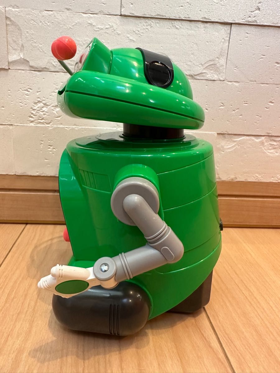 トミー おしゃべりラジオロボ しゃべろく NTTコラボ 非売品 グリーン