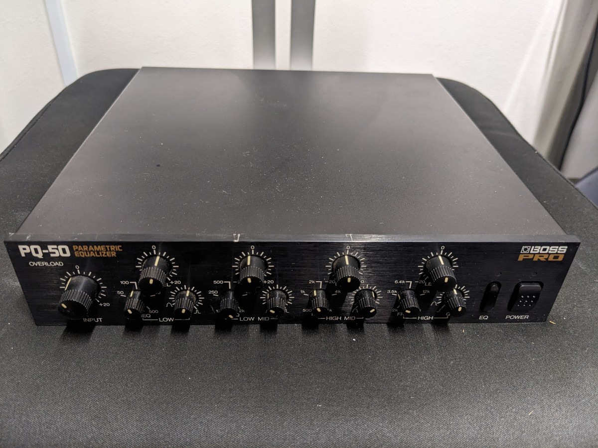 Yahoo!オークション - BOSS PQ-50 パラメトリックイコライザー ジャン