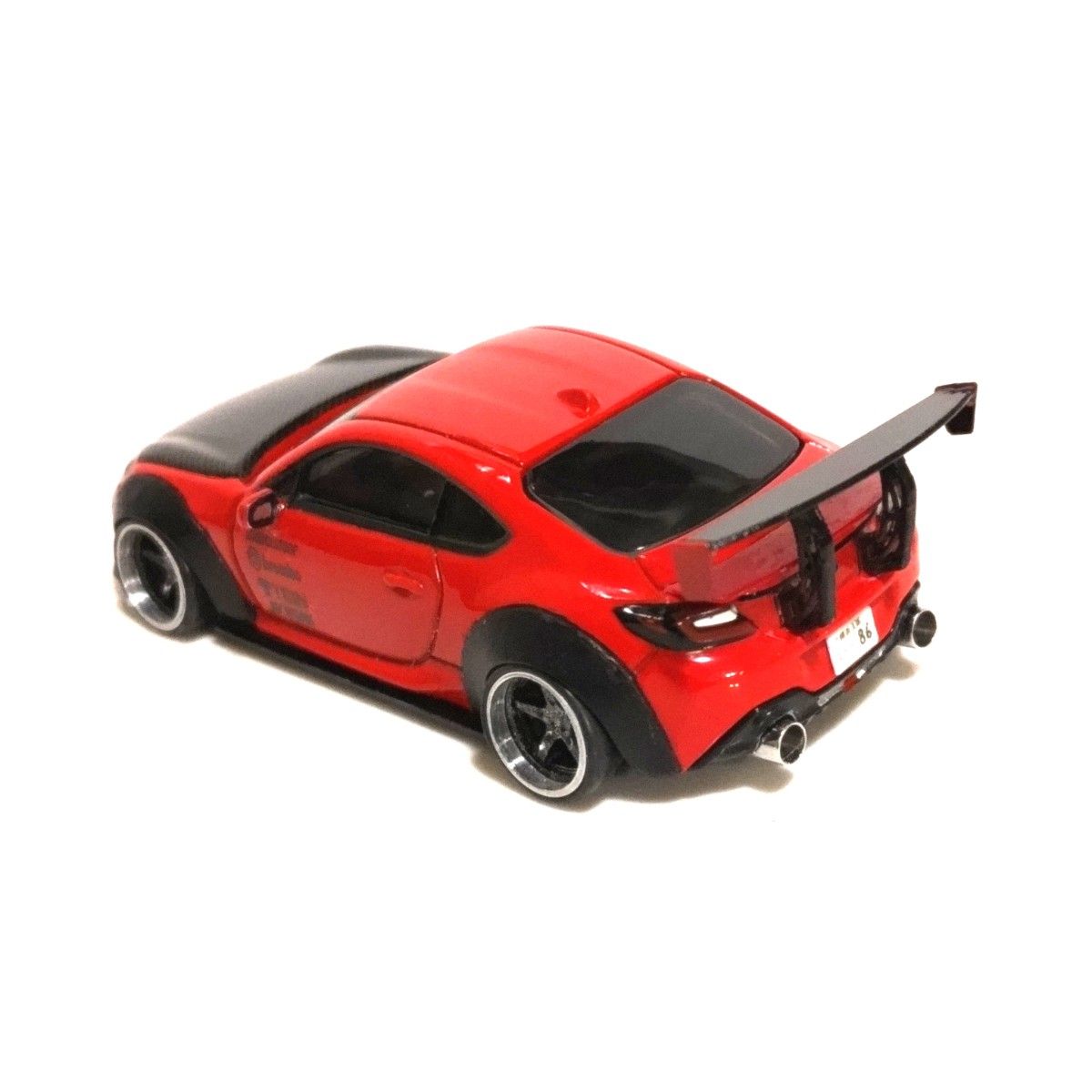 ホットウィールカスタム トヨタ GR86 ドリ車☆オーバーフェンダー
