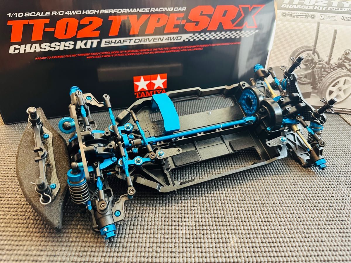 タミヤTT-02SRX 組み立て済み タミヤTT02SRX Tamiya TT-02SRX Racing