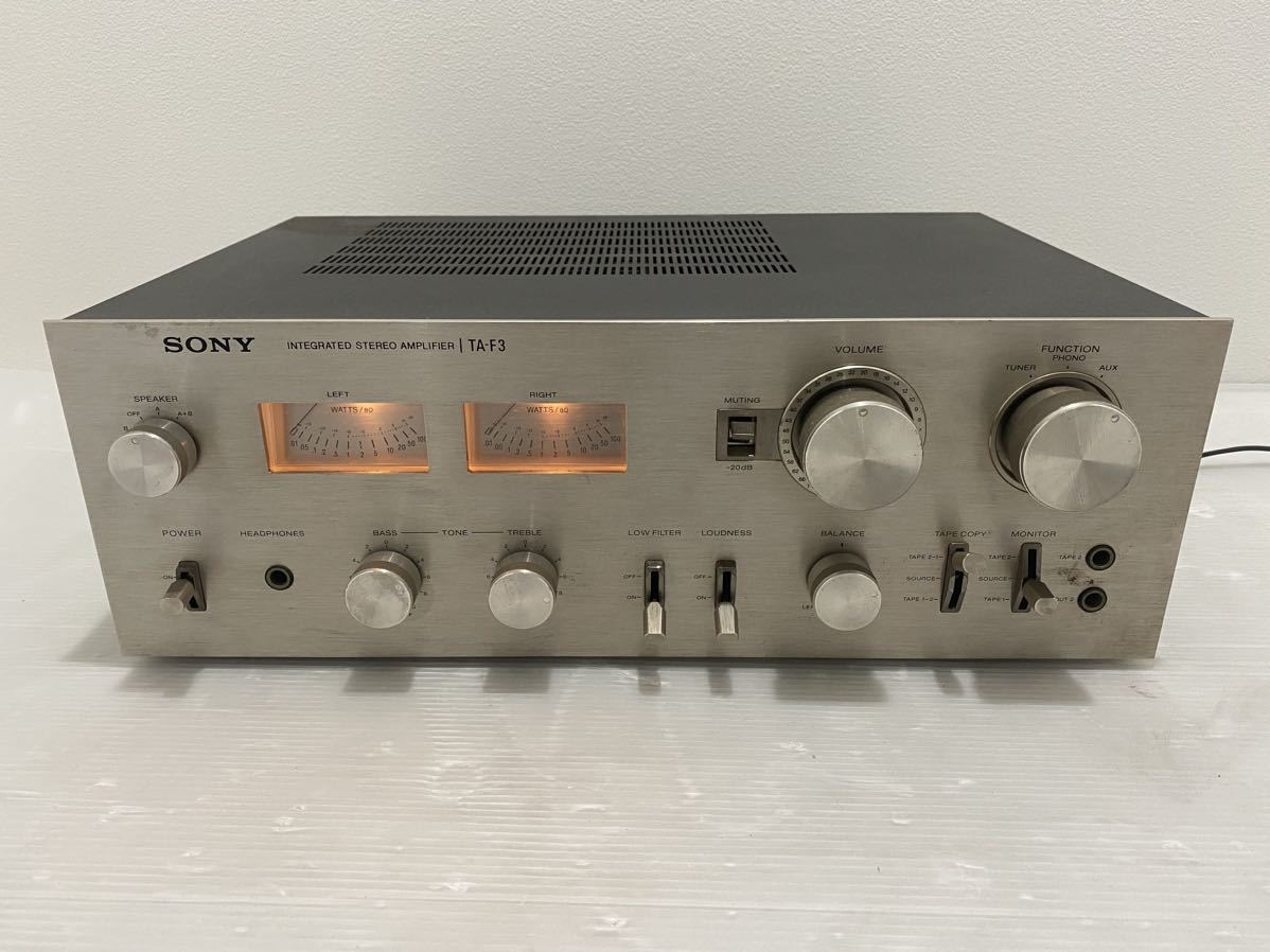 2は3 通電OK SONY TA-F333ESX プリメインアンプ ジャンク品(ソニー