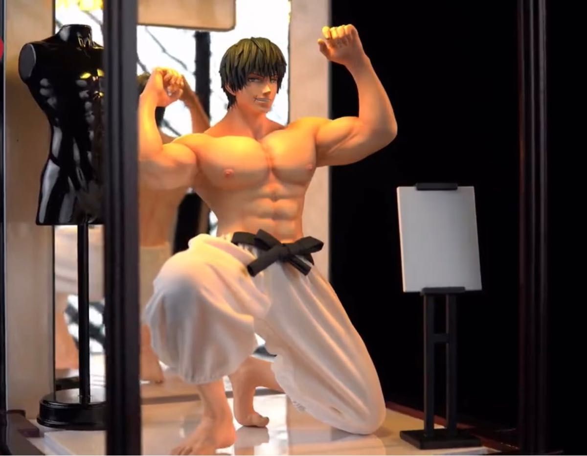 呪術廻戦 伏黒甚爾 ガレージキット ガレキ スタチュー① 呪術廻戦 伏黒甚