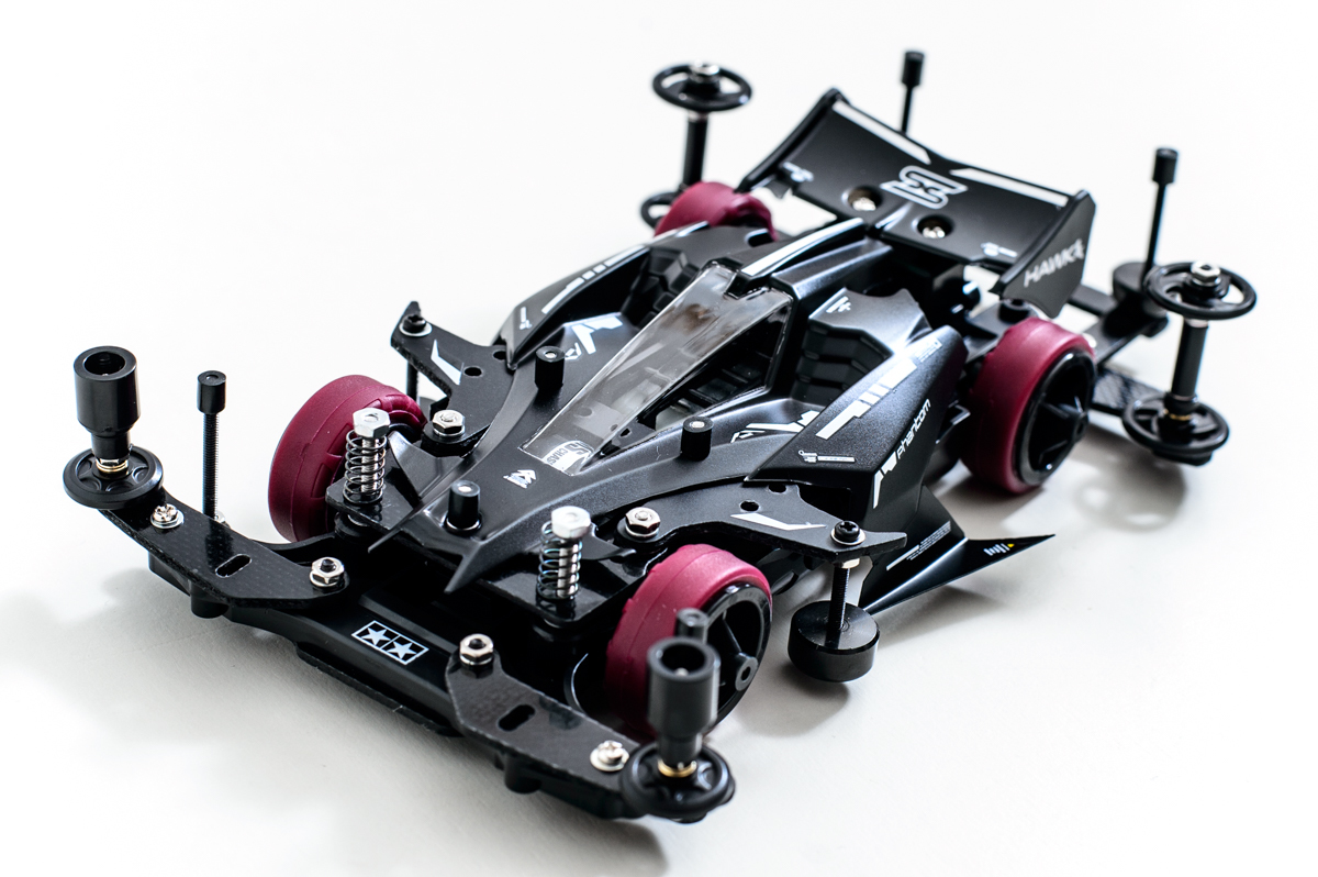 ミニ四駆カスタム完成品☆アバンテMk.II MTBK 塗装済・未走行 ミニ