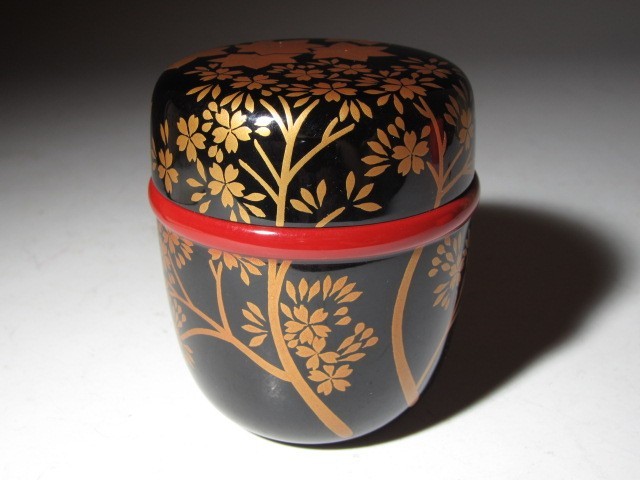 古美味初瀬川柳庵作『即中斎好書付』出世柳中棗 茶道具 保証