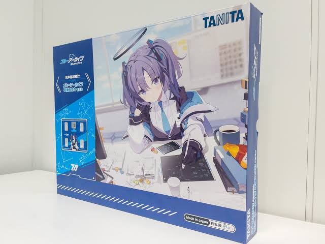 タニタ音声体組成計ブルーアーカイブ早瀬ユウカモデル体重計