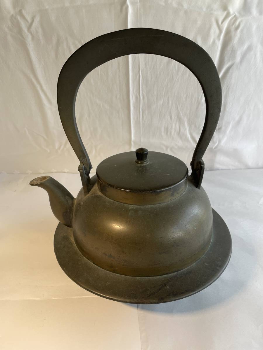 骨董品 鉄瓶 vintage 半世紀前 アイアン 芸術品 骨董品 鉄瓶 vintage