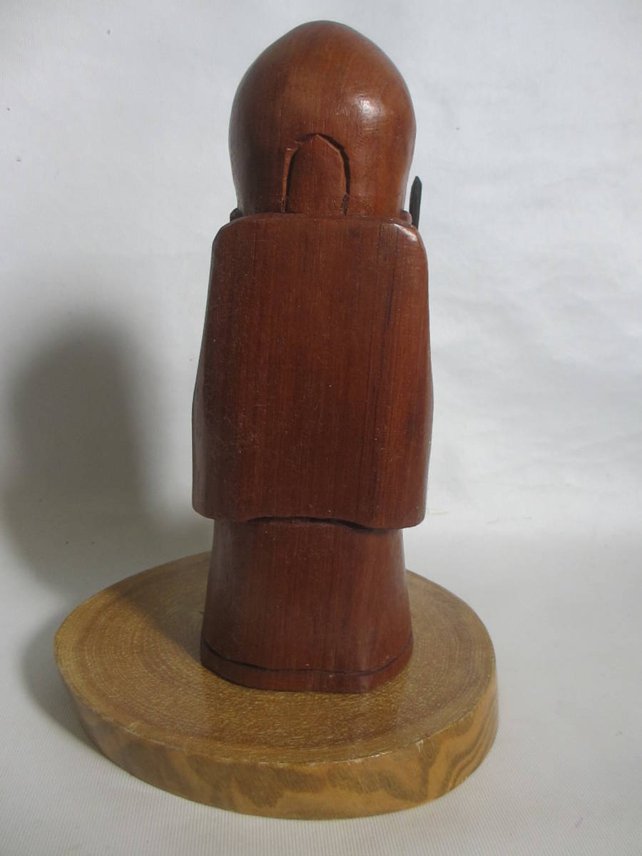 Yahoo!オークション - 七福神 福禄寿 寿老人 長寿 知恵の福神 木彫り