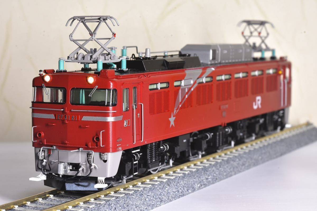 KATO EF81 81号機 北斗星色 KATO [1-323] EF81 81 北斗星色 (1:80 16.5