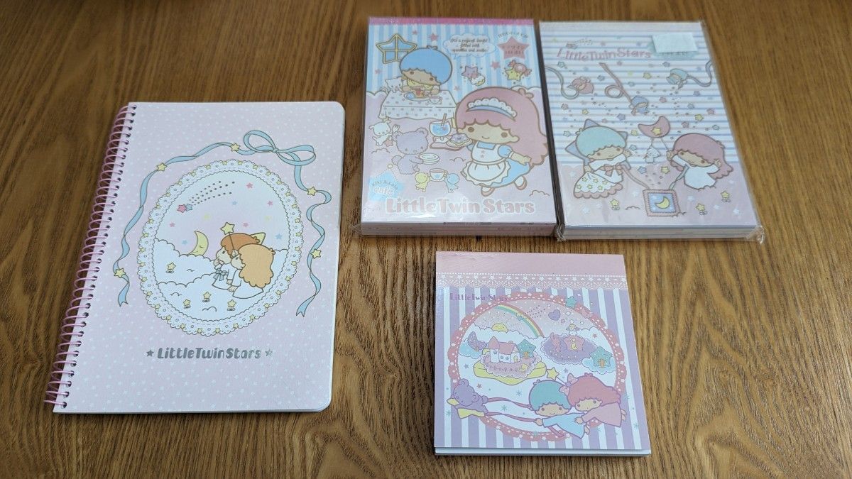 サンリオ キキララ リトルツインスターズ メモ帳 ノート｜Yahoo!フリマ
