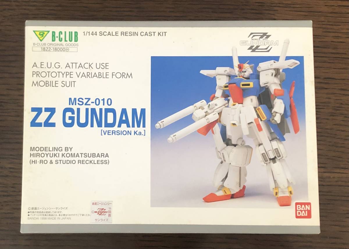 B-CLUB 1/72 最高 Zガンダムver.ka ガレージキット Bクラブ 1/72 Z