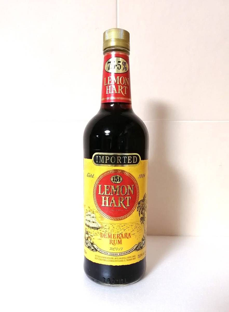 Yahoo!オークション - LEMON HART レモンハート 151 DEMERARA RUM デメ