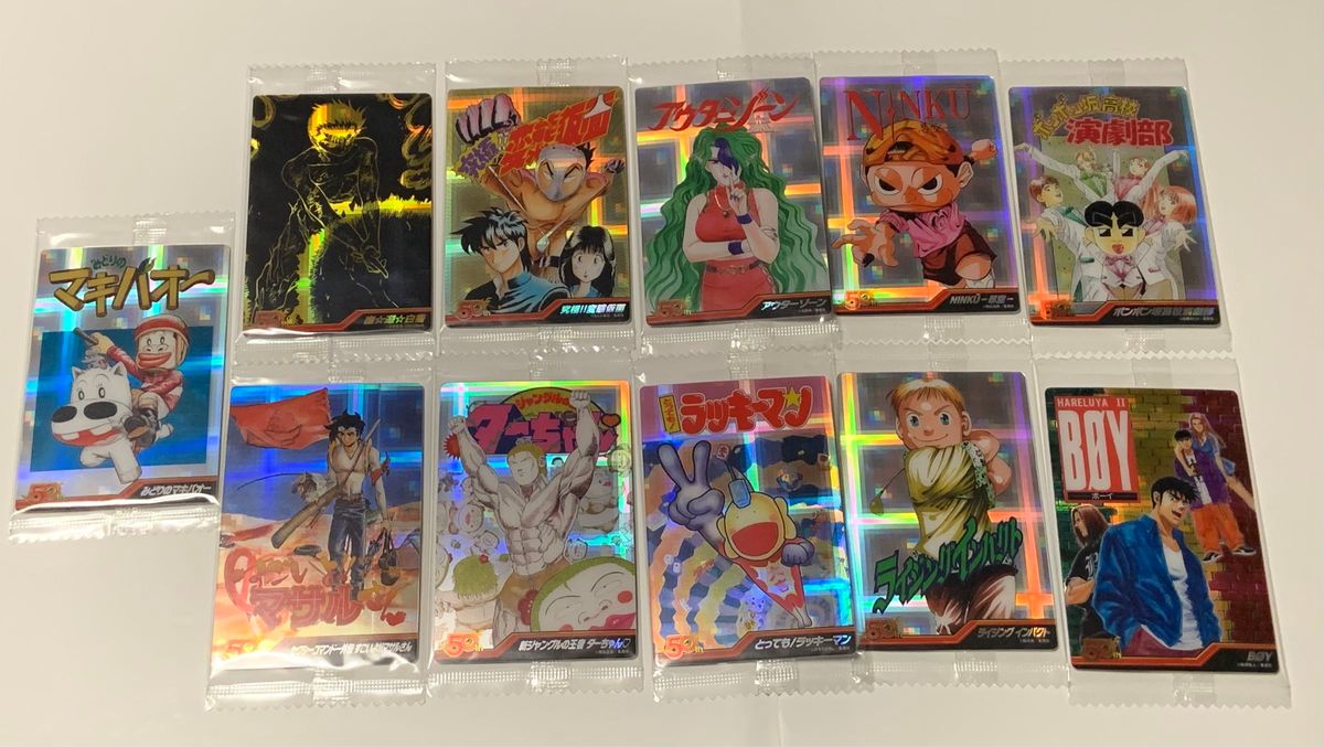 ジャンプ50周年ウエハース幽遊白書psa10 週刊少年ジャンプ50周年