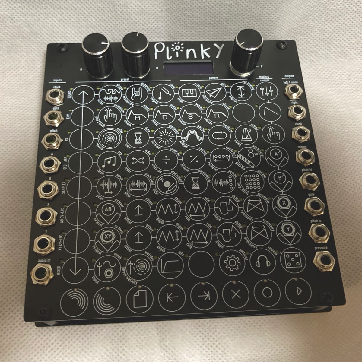 Plinky synth モジュラーシンセ