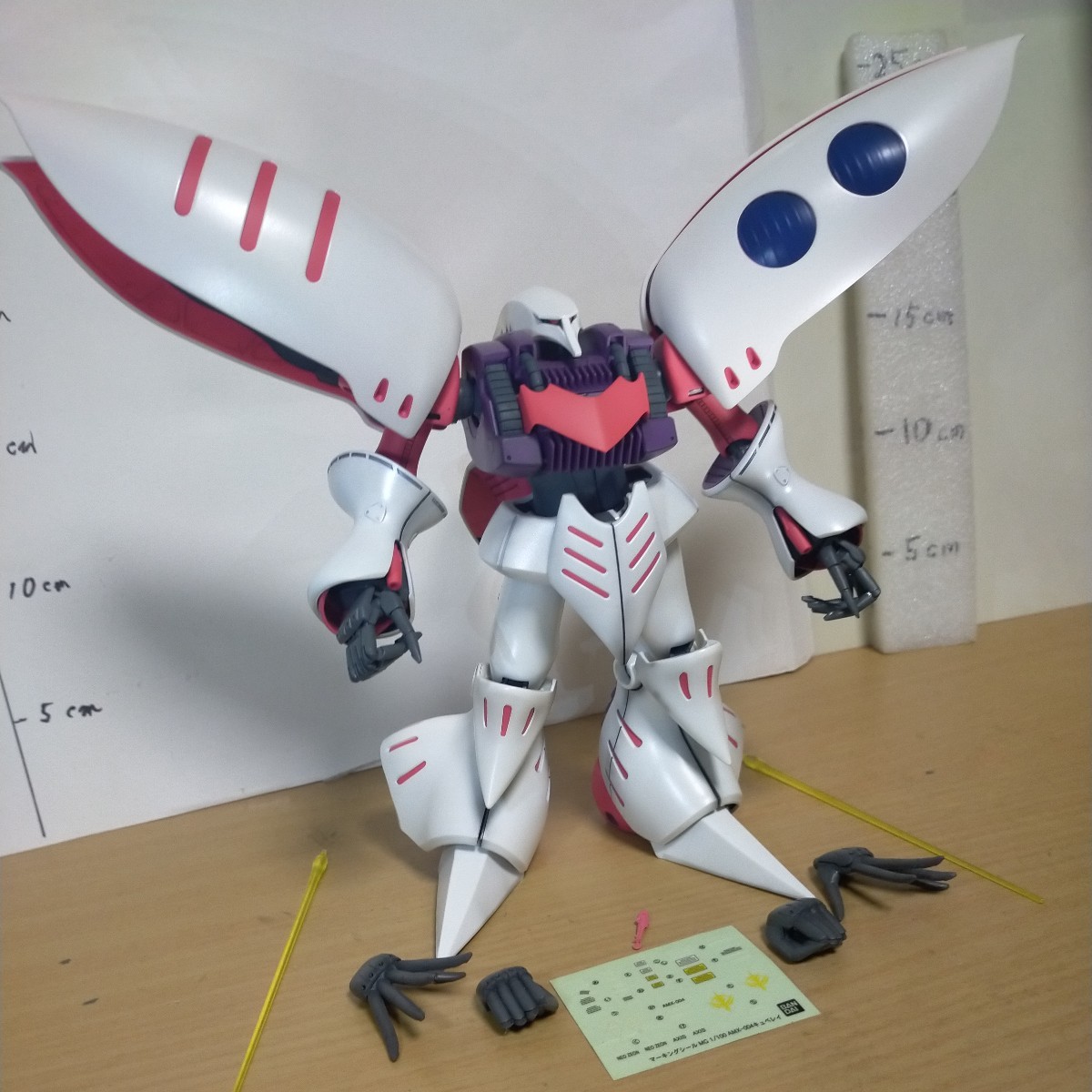 Yahoo!オークション - MG 1/100 キュベレイ 塗装 完成品 ハマーン専用