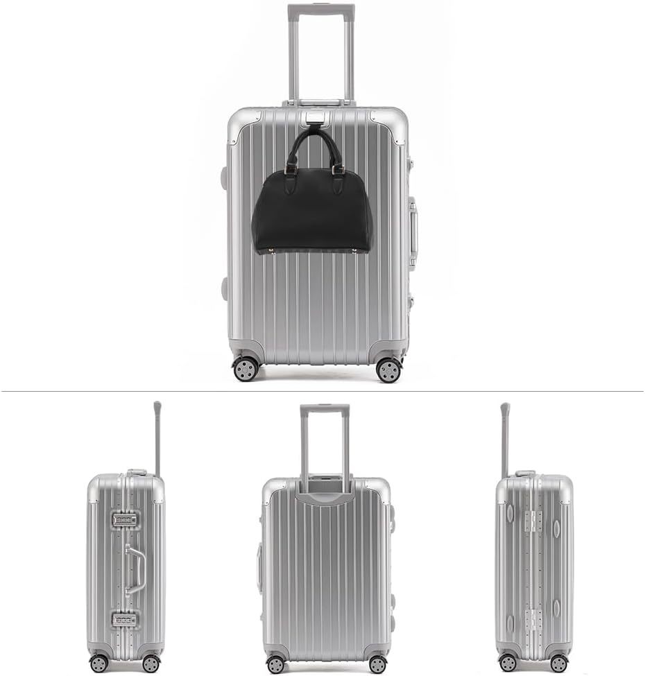 スーツケース キャリーケース 耐衝撃 Mサイズ 4-7泊 65L シルバー