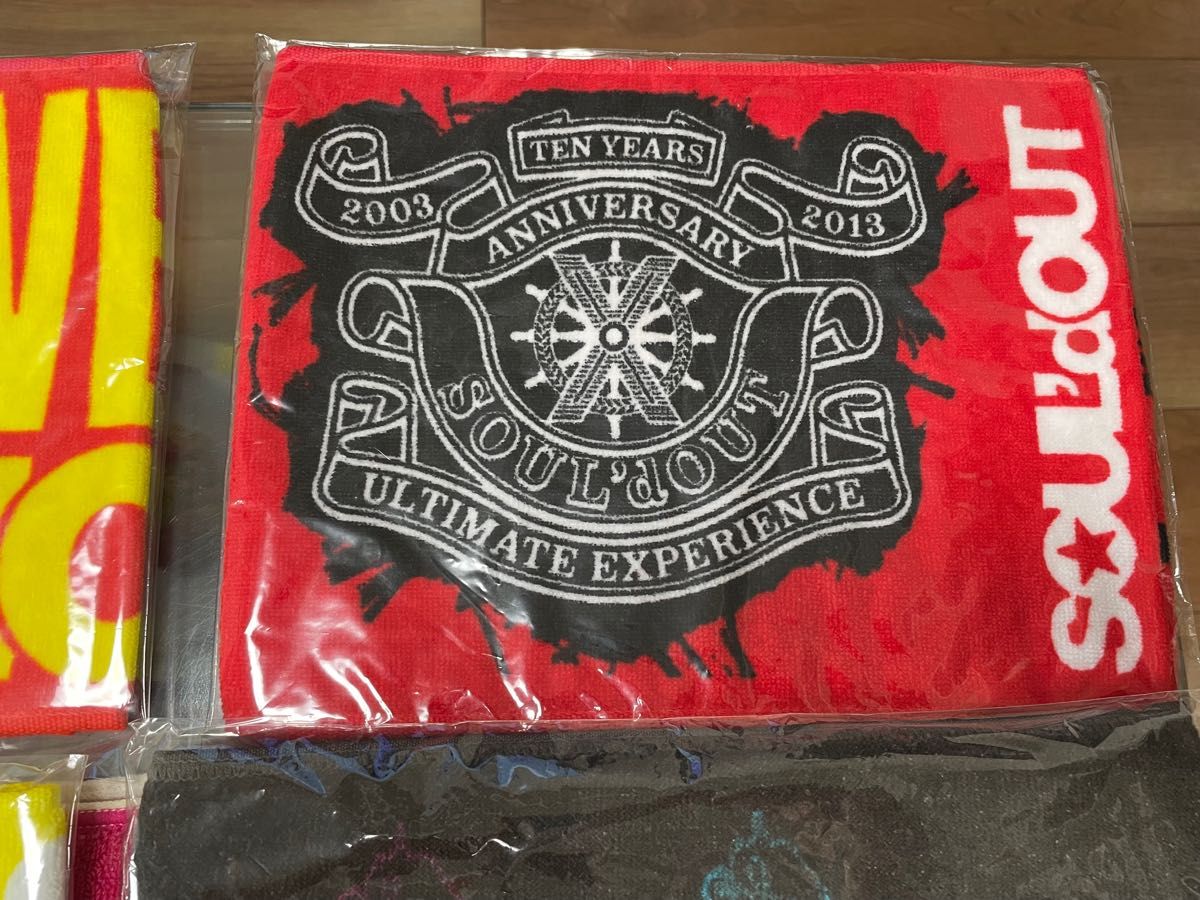 SOUL'd OUT Diggy-MO' ライブツアー グッズ タオル 6枚｜Yahoo!フリマ