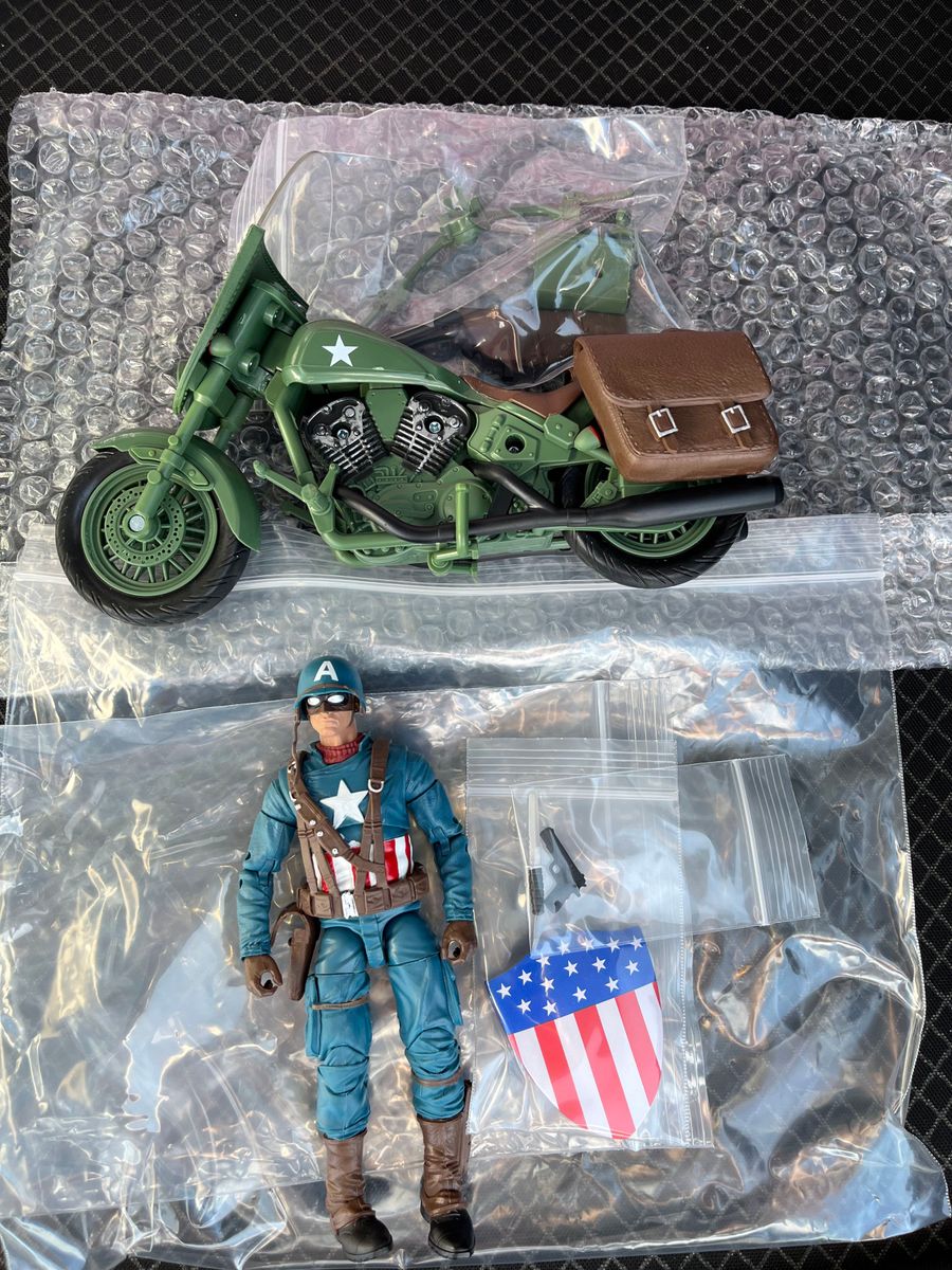 マーベルレジェンド キャプテンアメリカ バイク セット レジェンド