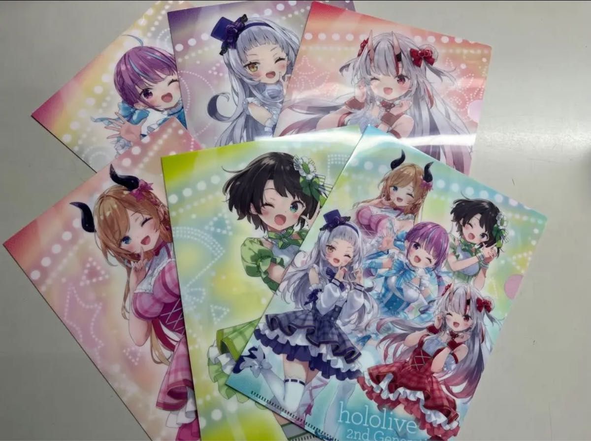 セブンイレブン ホロライブ 2期生 クリアファイル 全6種セット｜Yahoo
