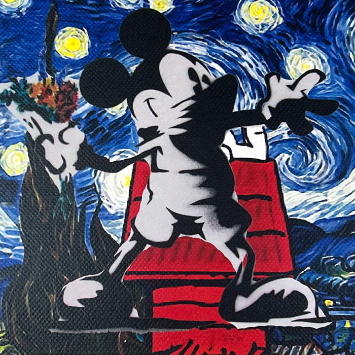 death nyc 世界限定100枚 ミッキーマウス ディズマランド スプリーム