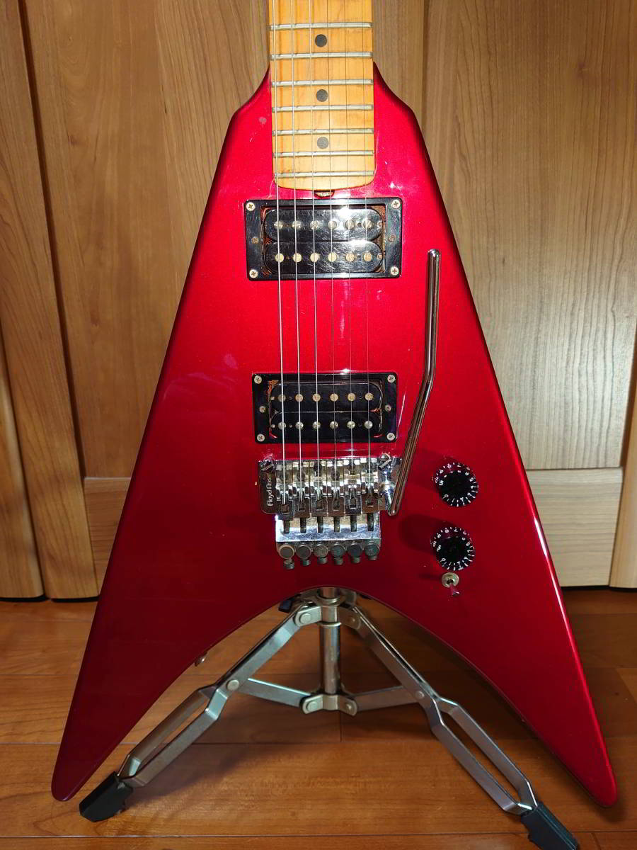 M13811-2 KRAMER JK 6000 エレキギター V レッド M13811-2 KRAMER JK