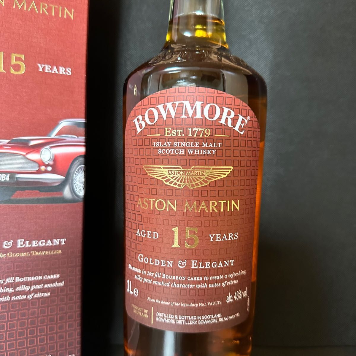 BOWMORE 15年 ASTON MARTIN 即日発送】Bowmore 15年 アストンマーチン 1L