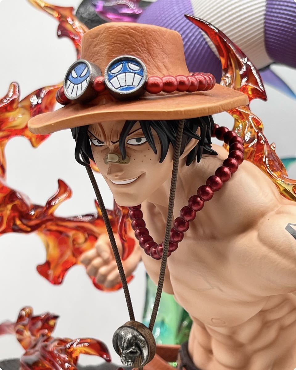 LX studio ヤマト エース ガレージキット ワンピース エース＆ヤマト