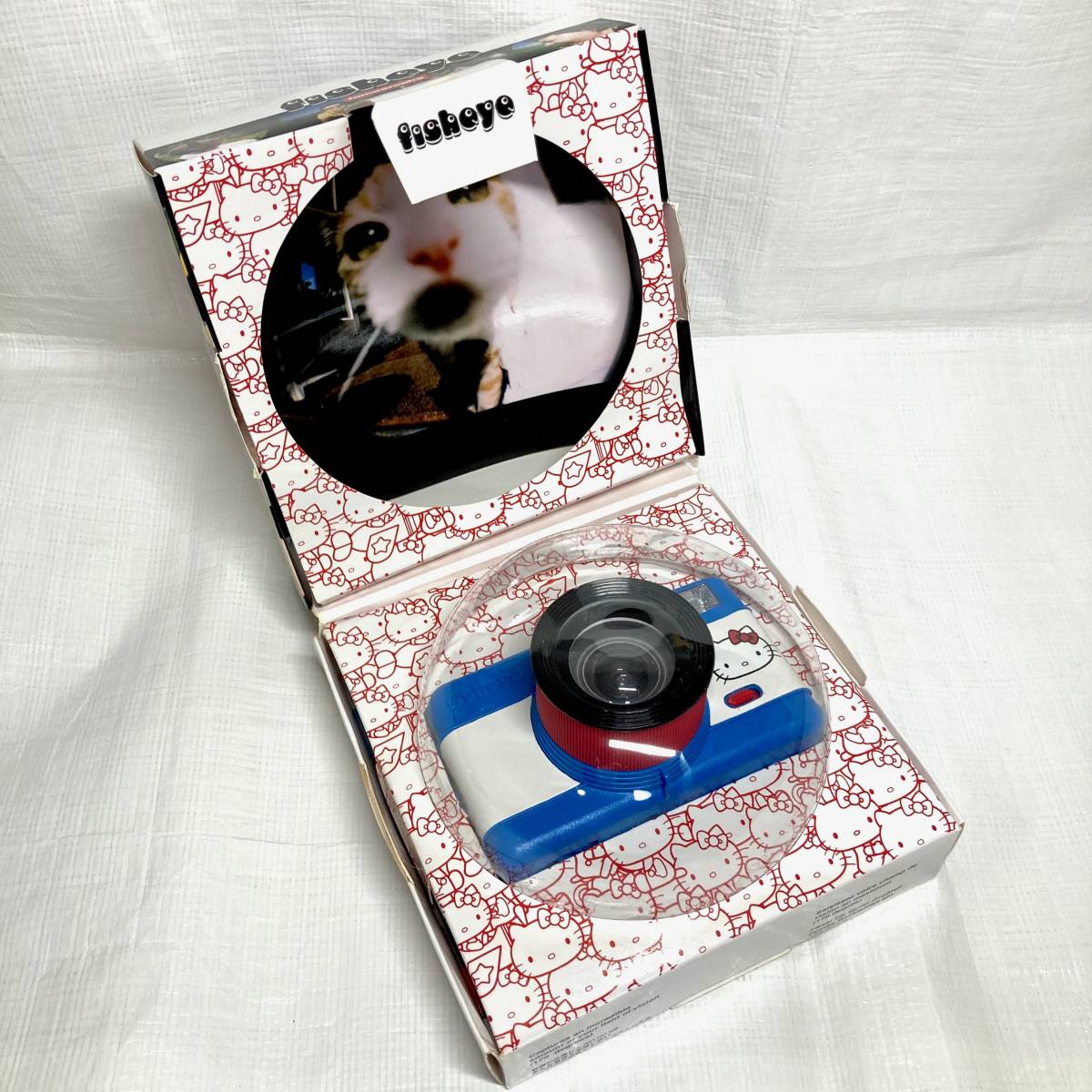 即決 送料無料 未使用 Lomography×ハローキティ コラボ fisheye